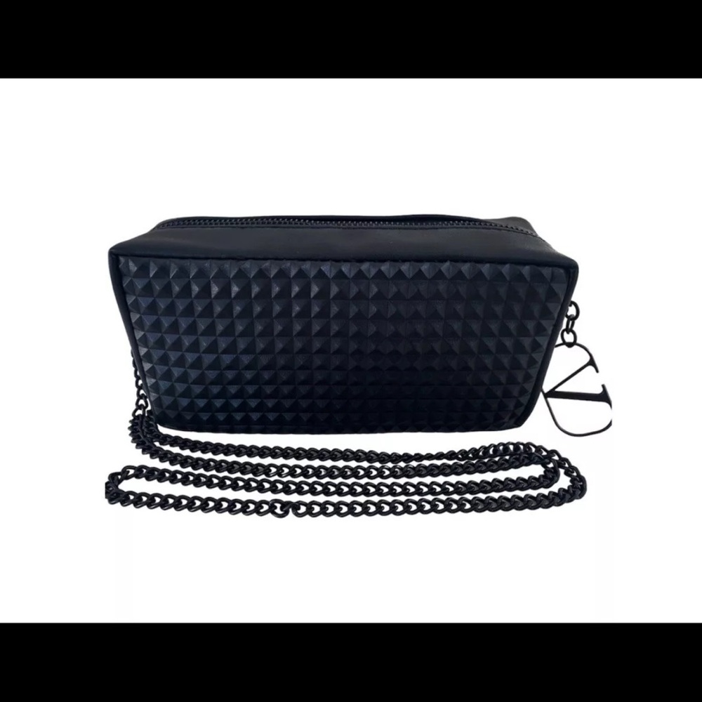 VALENTINO Black Chain Crossbody Bag